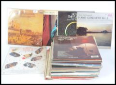 A collection of classical music LP's ( records ) t