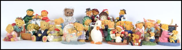 A large collection of ' Lovable Teddies ' by AVON.