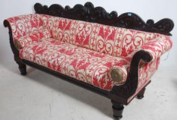 A William IV 19th century mahogany chesterfield sc