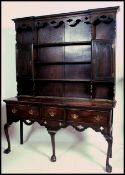 An early 20th century Edwardian Welsh dresser rais