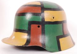 WWI GERMAN CAMOUFLAGE HELMET
