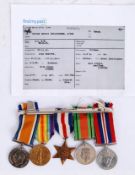 WWI & WWII MEDAL GROUP