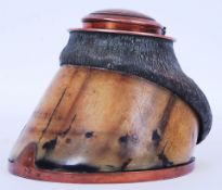 WWI TRENCH ART HORSE HOOF