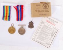 WWI & II MEDAL GROUP