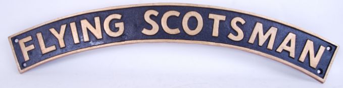 FLYING SCOTSMAN SIGN