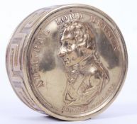 NELSON COMMEMORATIVE BRASS BOX