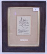 CHURCHILL BOER WAR WARRANT