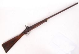 19th CENTURY PERCUSSION CAP RIFLE