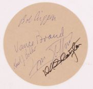 APOLLO SOYUZ TEST PILOT AUTOGRAPHS