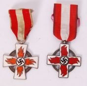 NAZI FIREMAN'S BADGES
