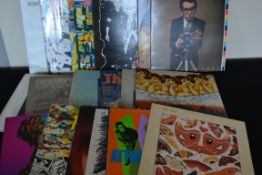 A collection of long play LP's vinyl albums featuring several artists on various labels to include