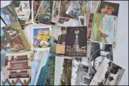 A collection of postcards to include Eastville Bristol Stadium - The Golden Crest 1937 greyhound