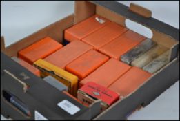 Photographic slides. Mostly topographical coloured views. Typically 1960s. Seventeen boxes: many