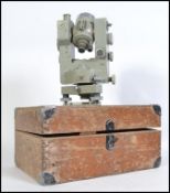 An early to mid 20th century Carl Zeiss Jena Optical Micrometer Theodolite Theo 010 numbered