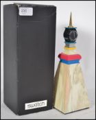 A retro original 20th century Swatch watch limited edition complete with stand / box etc. limited