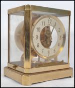 A 20th century American Master Crafters Mastertime electric skeleton mantel clock within glass and