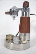 A vintage 1940's / 1950's coffee espresso maker by Utentra. Italian made of  stainless steel and