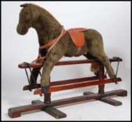 A 20th century Hadden style trestle rocking horse