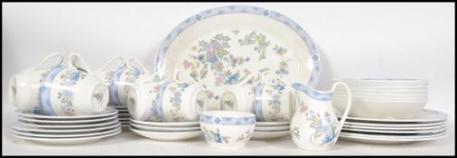 A Royal Doulton Coniston H5030 extensive 6 person dinner, tea and coffee service consisting of 6 tea
