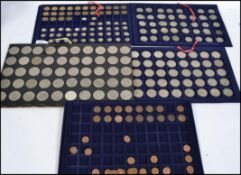 A collection of mixed vintage British coins dating throughout the 20th century