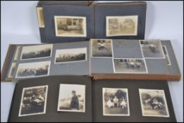 Three photo albums c1920s. With good images (most described) of girls' school at BENFLEET Essex with