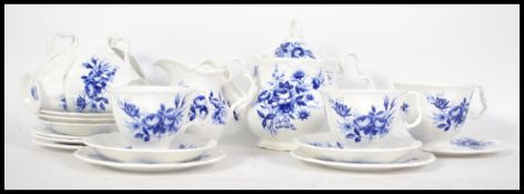 A six persons Royal Albert tea service in the Conn