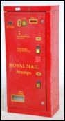 A 20th century wall hanging Post Office point of sale stamp vending machine.