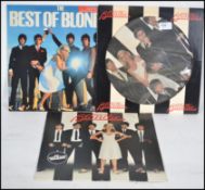Three Blondie long play vinyl records to include Parallel Lines X 2, one being the picture disc