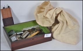 A good eclectic mixed lot to include: A Ronson Lighter; A Flintop cigarette lighter; a pair of