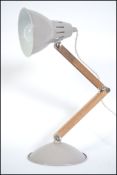A contemporary Terence Conran ' Mac ' Lamp style  - anglepoise desk lamp - mid century design having