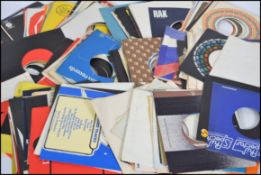 A good collection of vinyl 45rpm record sleeves, to include various record labels please see images