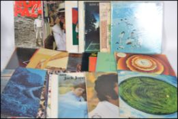 A collection of vinyl long play LP records to include various artists to include several Elton