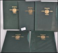BRISTOL Local interest. Five volumes 1948-52 entitled 