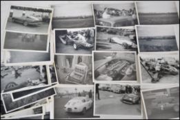 A collection of motor racing interest photographs from the 1960's to include Gemini Formula junior