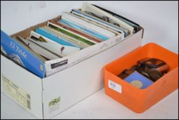 A collection of mostly pre decimal coins to include young bust Victorian pennies, Edwardian coins,