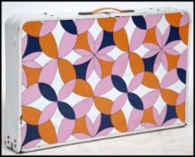 A retro / vintage 20th century folding collapsible picnic table from a VW camper van. Measures