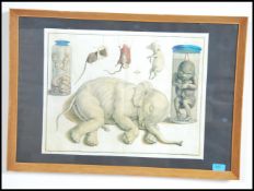 A framed and glazed Victorian style picture print