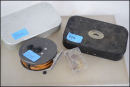 A collection of vintage and 20th century fly fishi