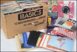 A good collection of 45rpm vinyl records dating from the 1960's to include The Honeycombs, Marty