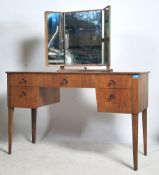 An original Gordon Russell walnut dressing table o
