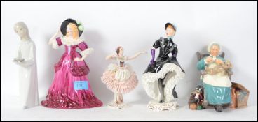 A Royal Doulton figurine entitled ' Nanny ' being stamped to the underside together with an Adderley