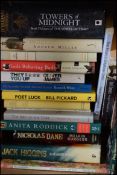 A large quantity of assorted signed / autographed books - both fiction and non-fiction, to include