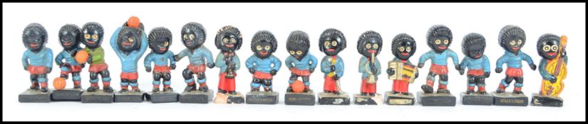 A collection of Robinsons collectable Golly figure