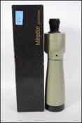 A boxed Mirador 25 x 60mm ornithology / bird watching scope.