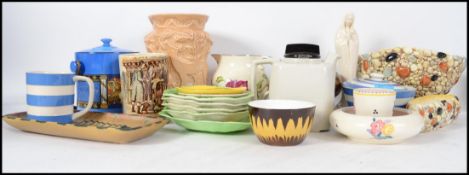 A good collection of 20th century vintage retro ce