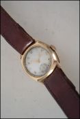 A Vintage 1930's Stolkace 9ct gold gentleman's wri