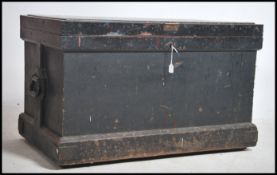 An ebonised excellent 19th century ebonised workma