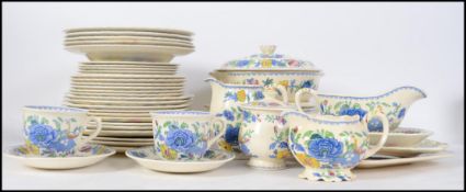 A good extensive Masons ironstone Regency pattern