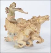 A stunning 19th century Austrian bisque figurine o