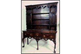 An early 20th century Edwardian Welsh dresser rais